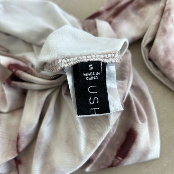 Cropped Patchwork Brown and Cream Size S - Picture 3 of 4